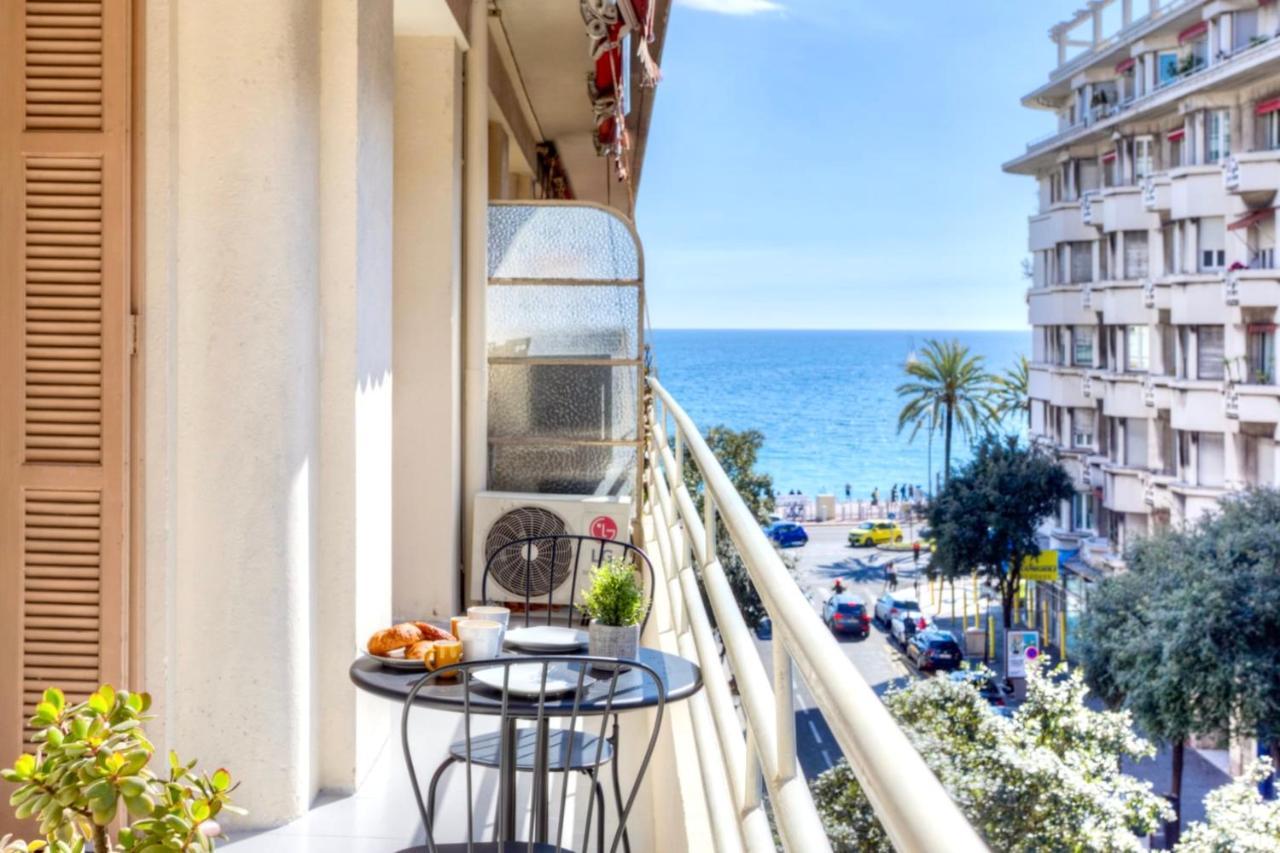 #29 Suite Gambetta Ac Sea View 2 Bedrooms 1Min Walk To Promenade & Sea Nizza Exterior foto