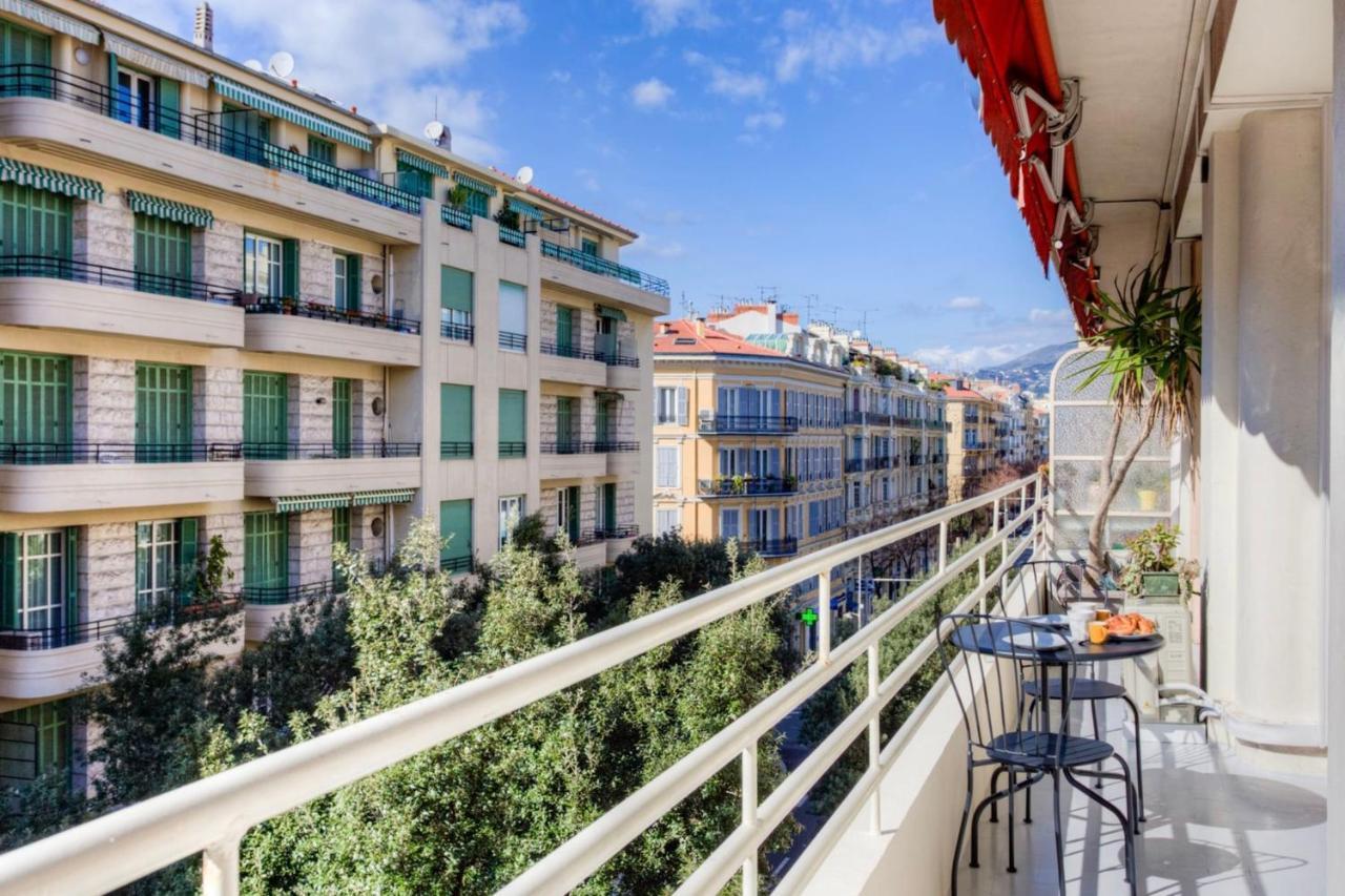 #29 Suite Gambetta Ac Sea View 2 Bedrooms 1Min Walk To Promenade & Sea Nizza Exterior foto